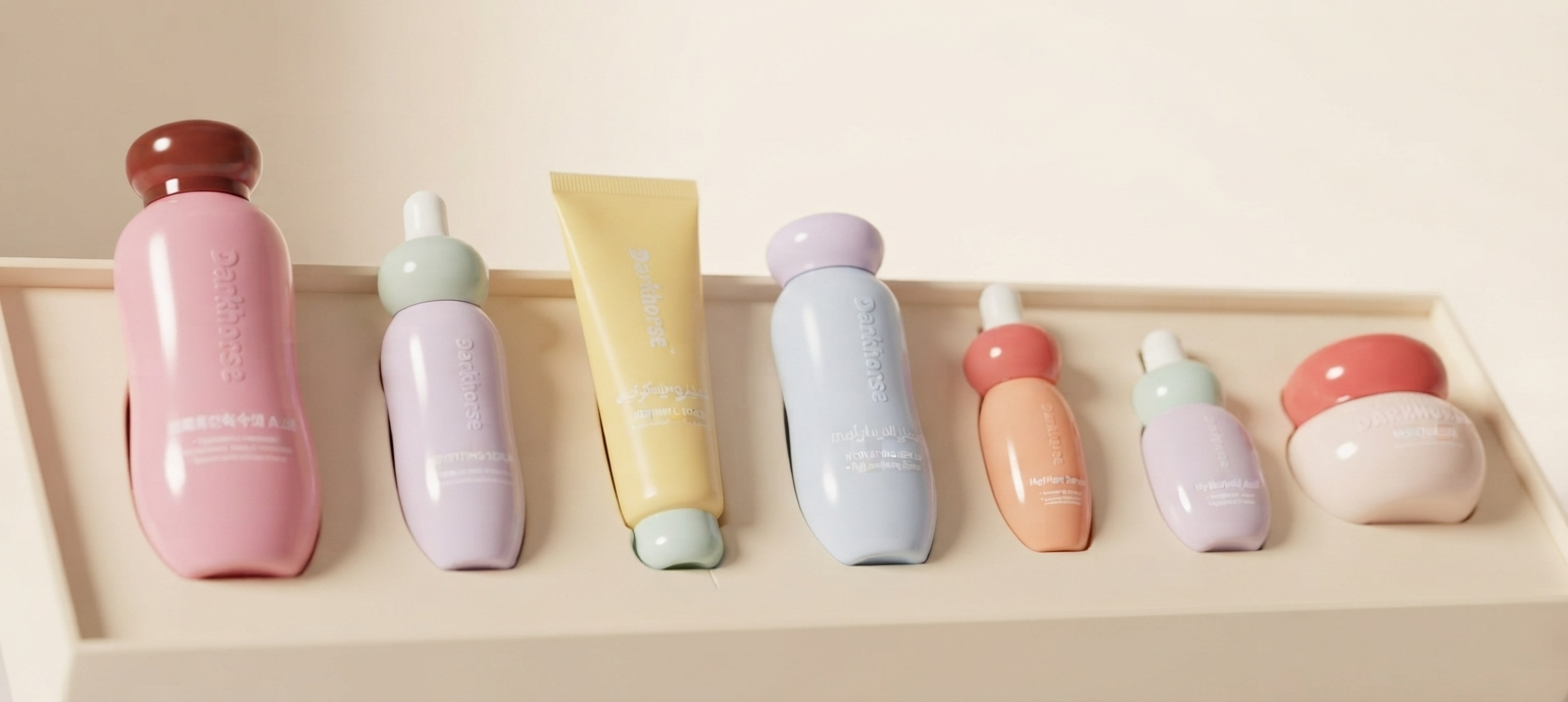 Minimalist Cosmetic Pumps